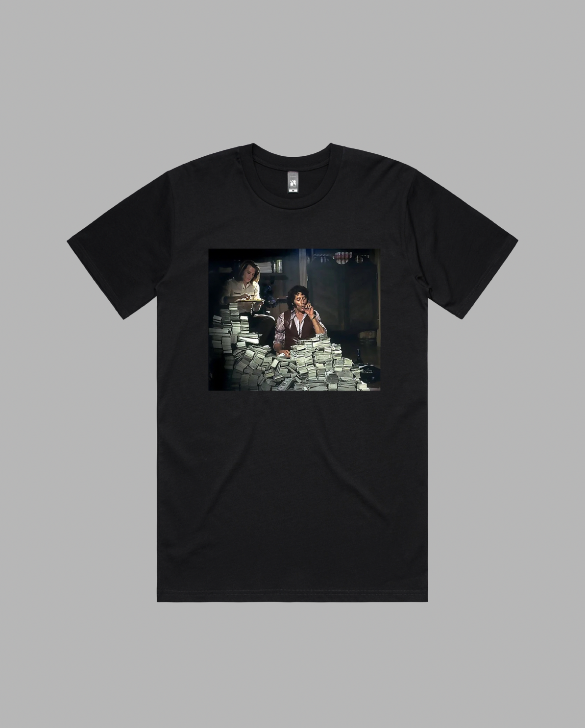 Blow premium relaxed tee in black and white
