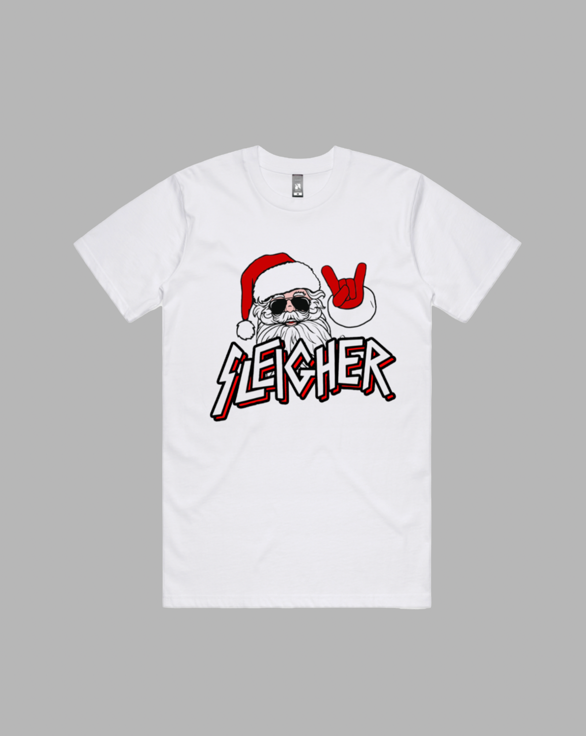 Sleigher premium relaxed tee in black and white