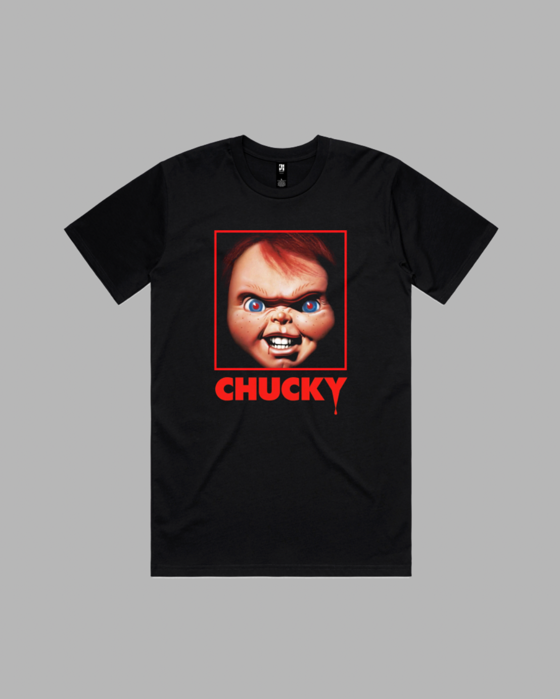 Chucky premium relaxed tee in black