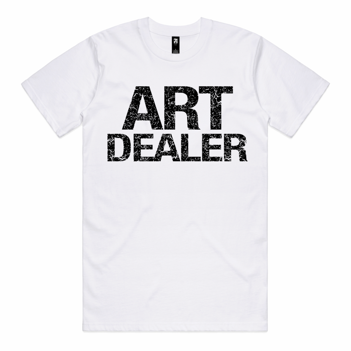 Art Dealer premium relaxed tee in white and black