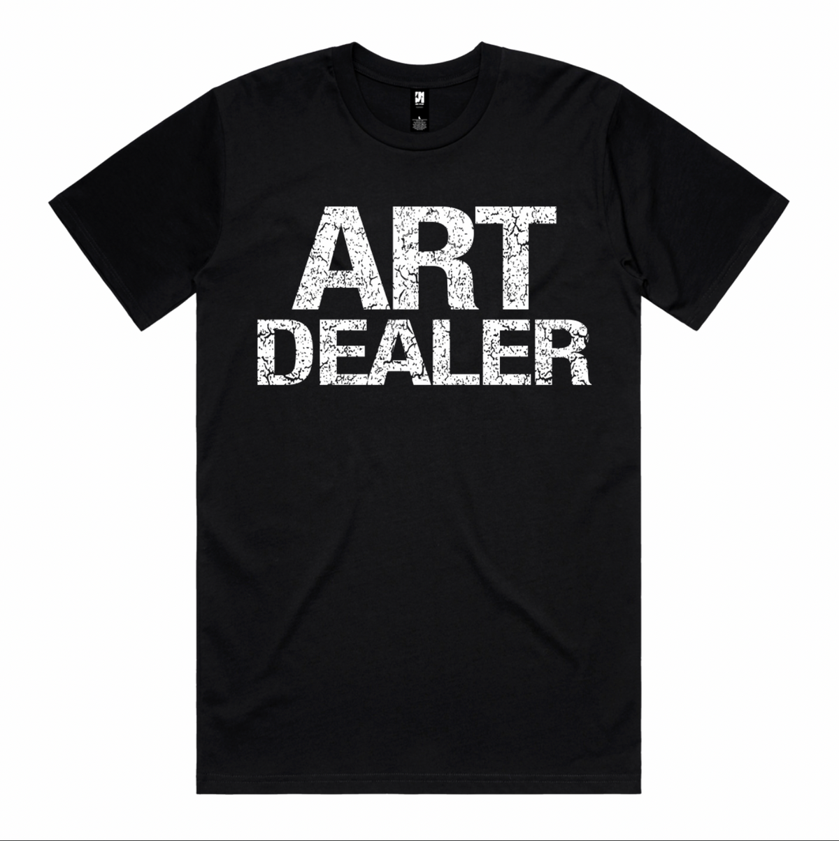 Art Dealer premium relaxed tee in white and black