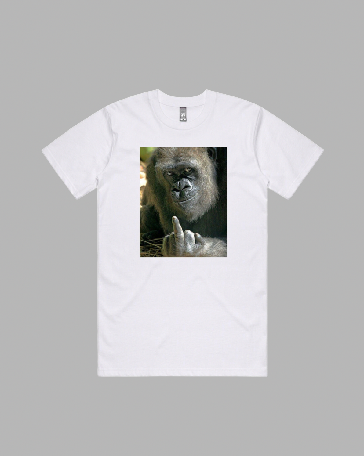 Gorilla premium soft style shirt in black and white