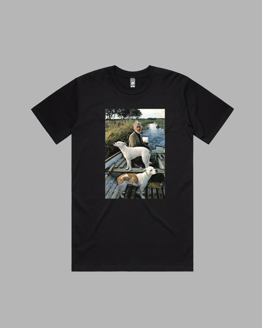 Good Fellas Painting premium soft style shirt in black and white