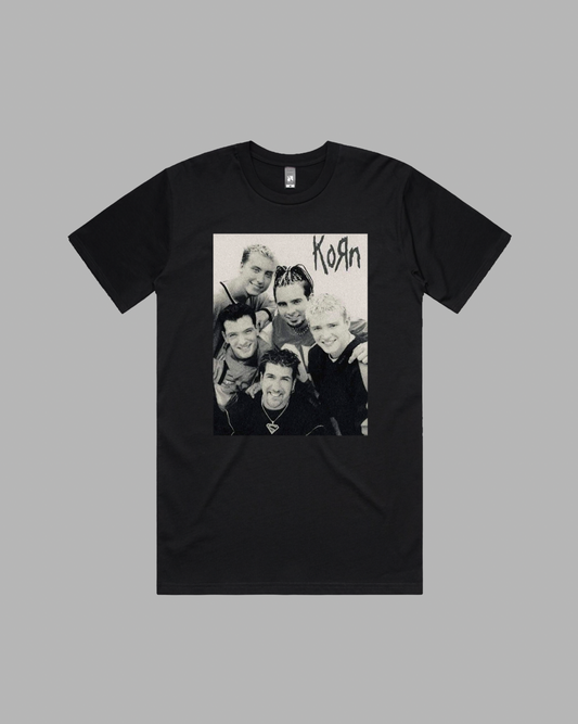Corn Nsync premium soft style shirt in black and white