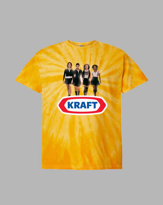 Kraft Witches premium soft style shirt in black, white, and tie dye