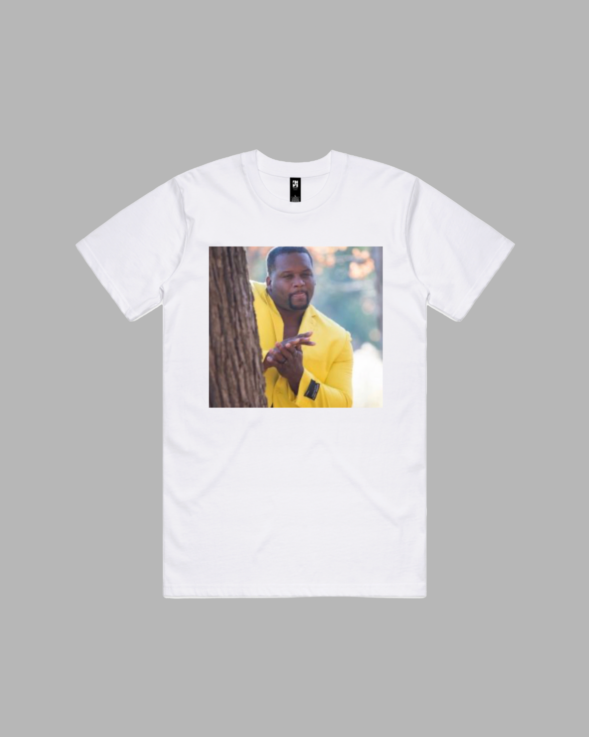 Yellow Jacket premium relaxed tee in black and white
