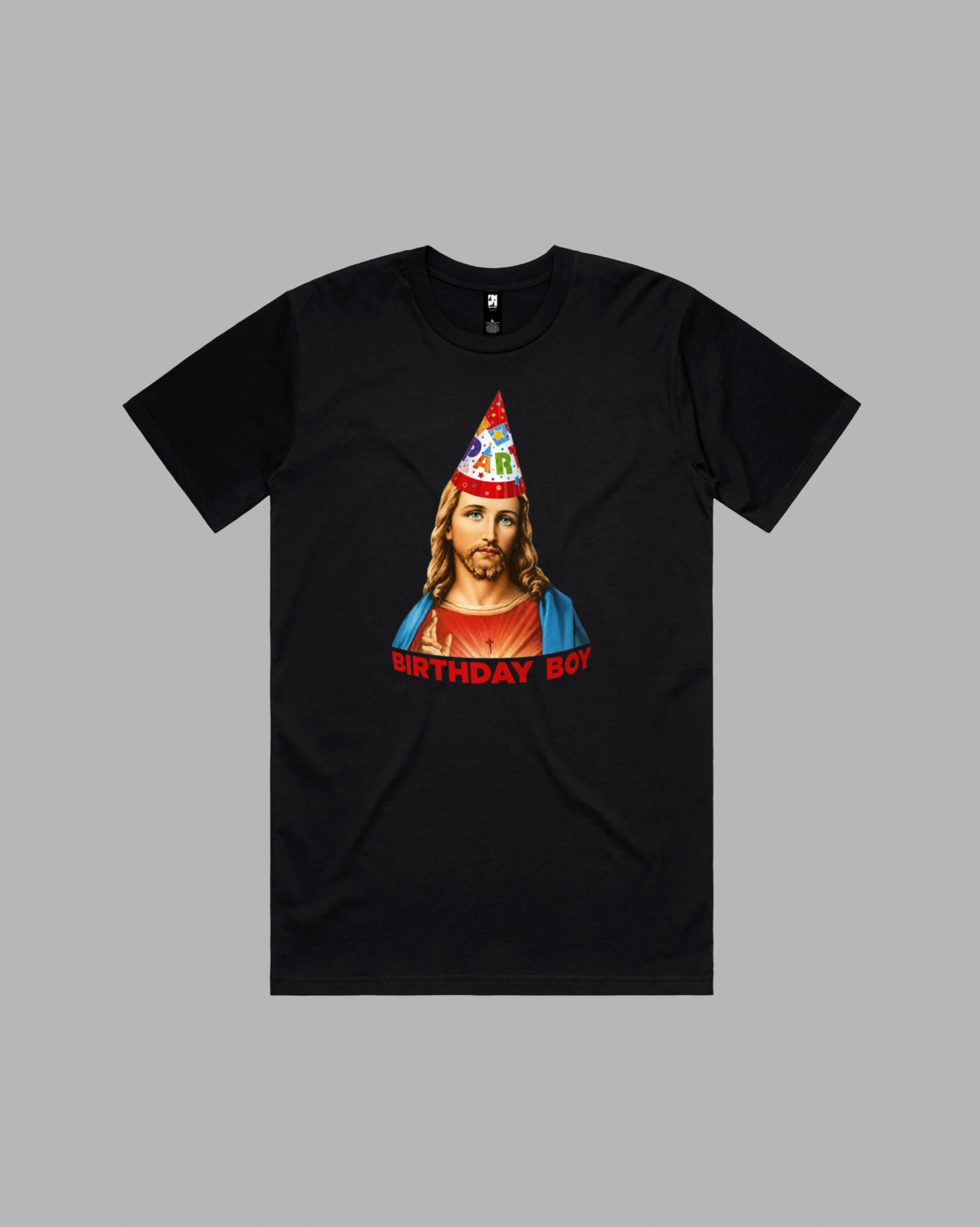 Birthday Boy premium relaxed tee in black and white
