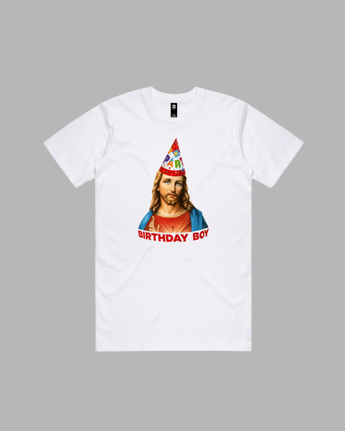 Birthday Boy premium relaxed tee in black and white