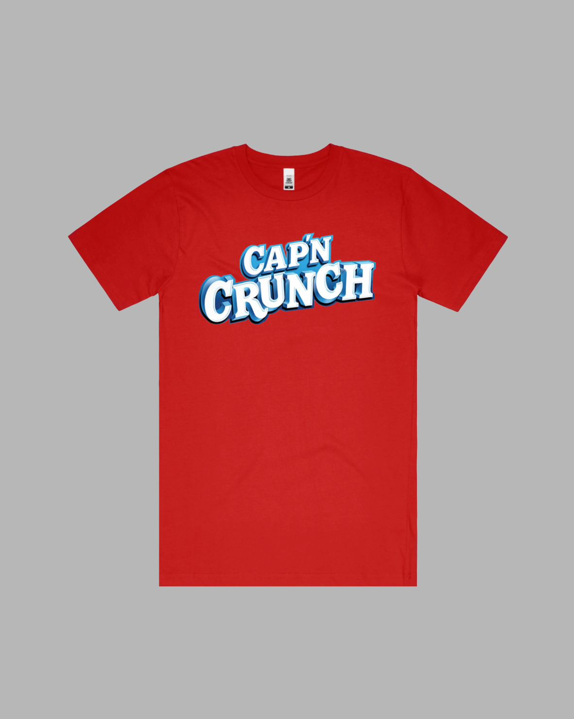 Cap'n Crunch premium relaxed tee in red
