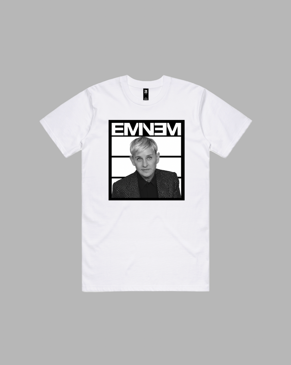 The Real Slim premium relaxed tee in black and white