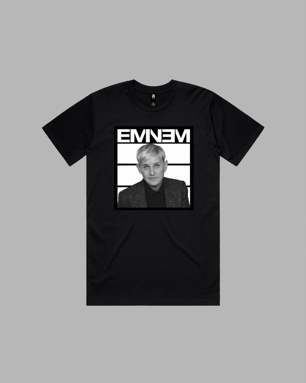 The Real Slim premium relaxed tee in black and white