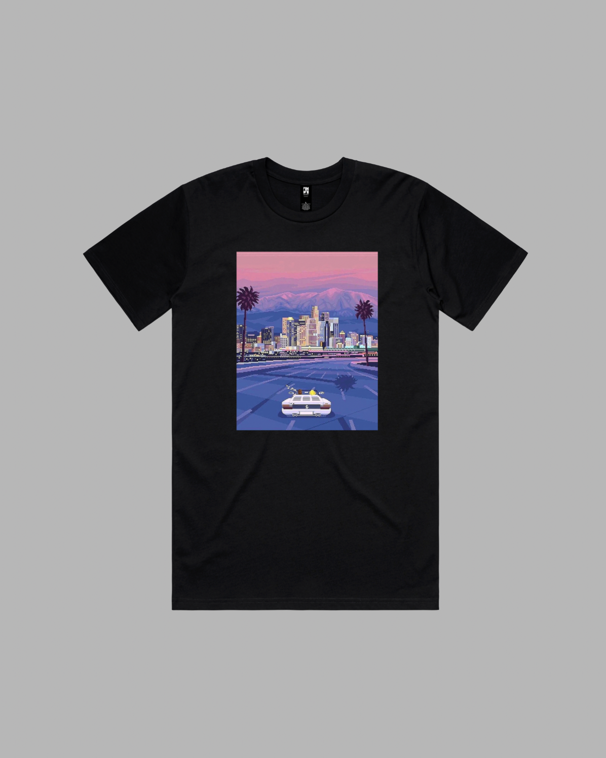 Cruising premium relaxed tee in black and white