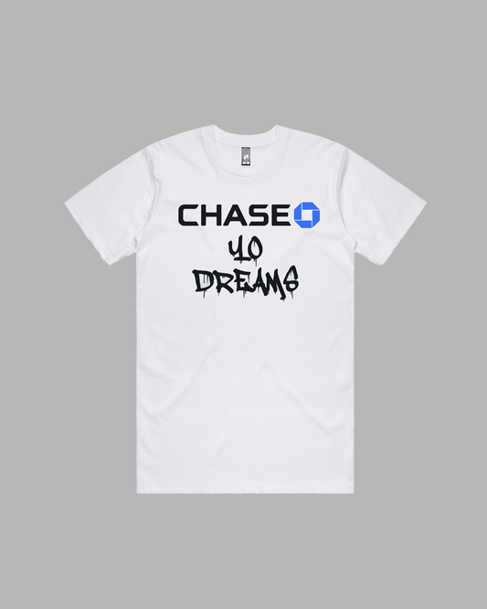 Chase Yo Dreams premium soft style shirt in black and white