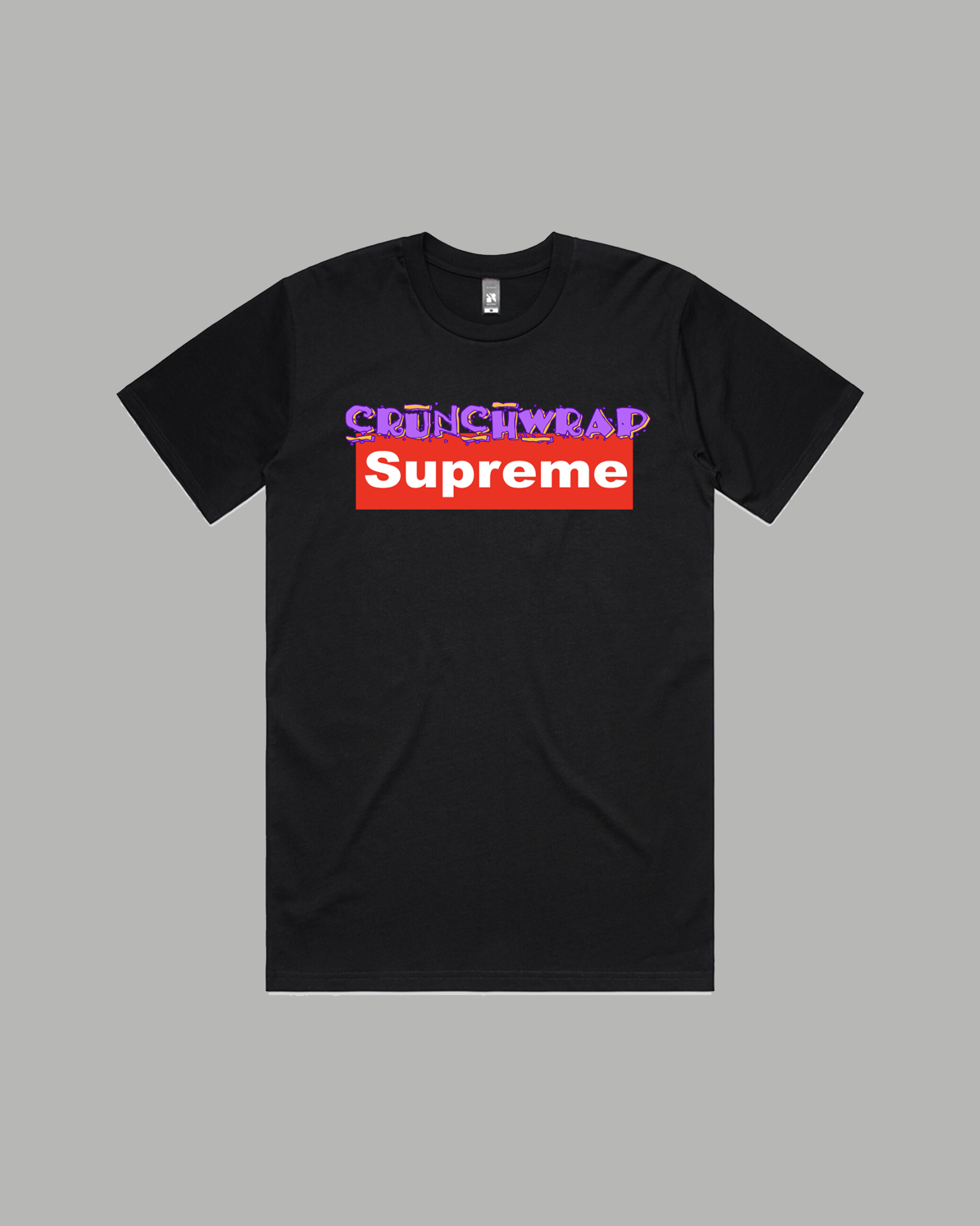 Crunchwrap Supreme premium soft style shirt in black